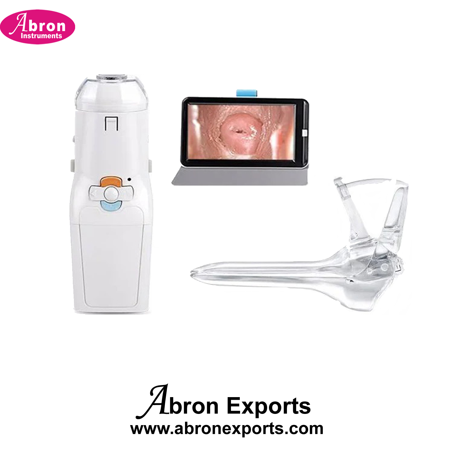 Gynecology Digital Video Colposcope with Reporting outputs portable for monitor treatment Abron ABM-2904P 